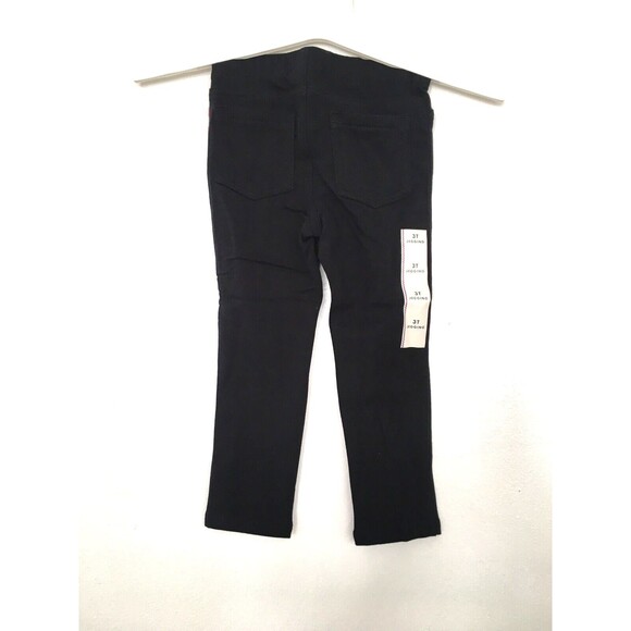 2 Cat & Jack Pants Toddler Kids Girl Jeggings Black Size 3T Pockets Bundle - Picture 3 of 7